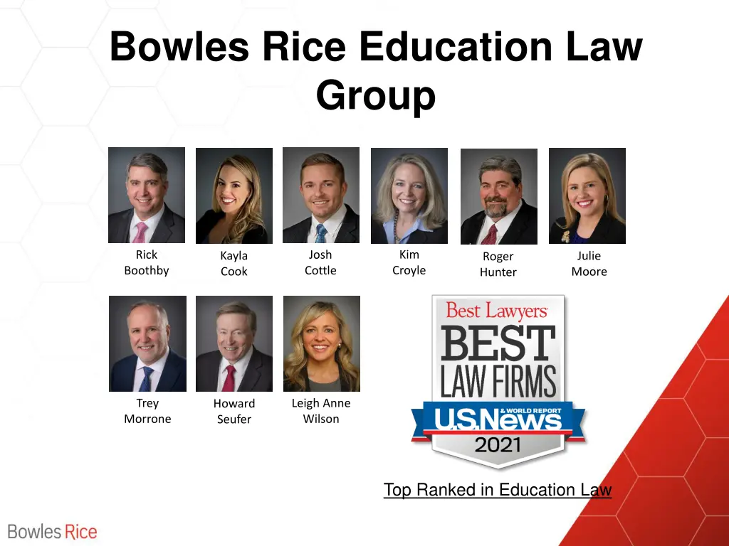 bowles rice education law group