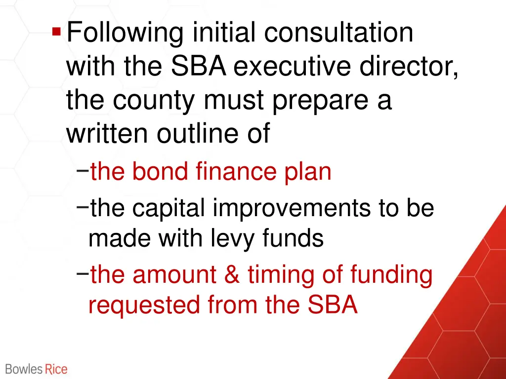 following initial consultation with