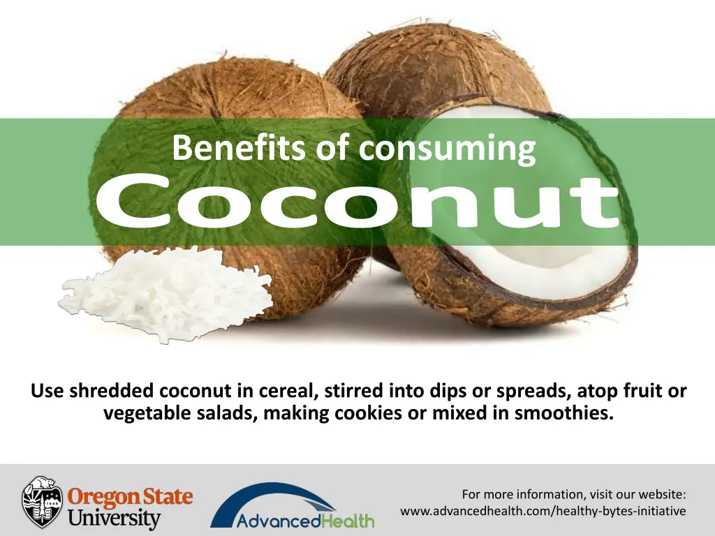 benefits of consuming 6