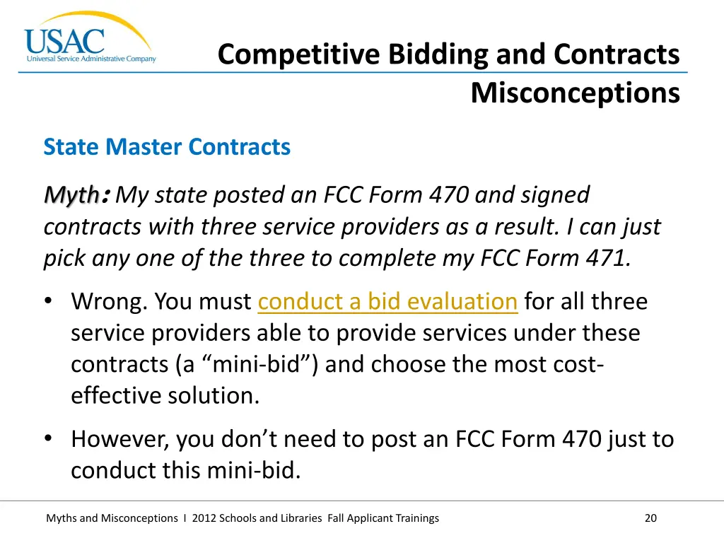 competitive bidding and contracts