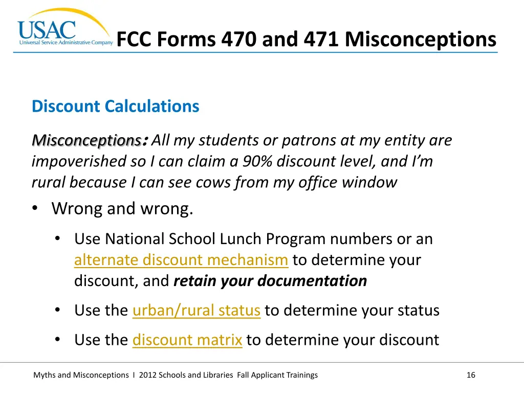 fcc forms 470 and 471 misconceptions 3