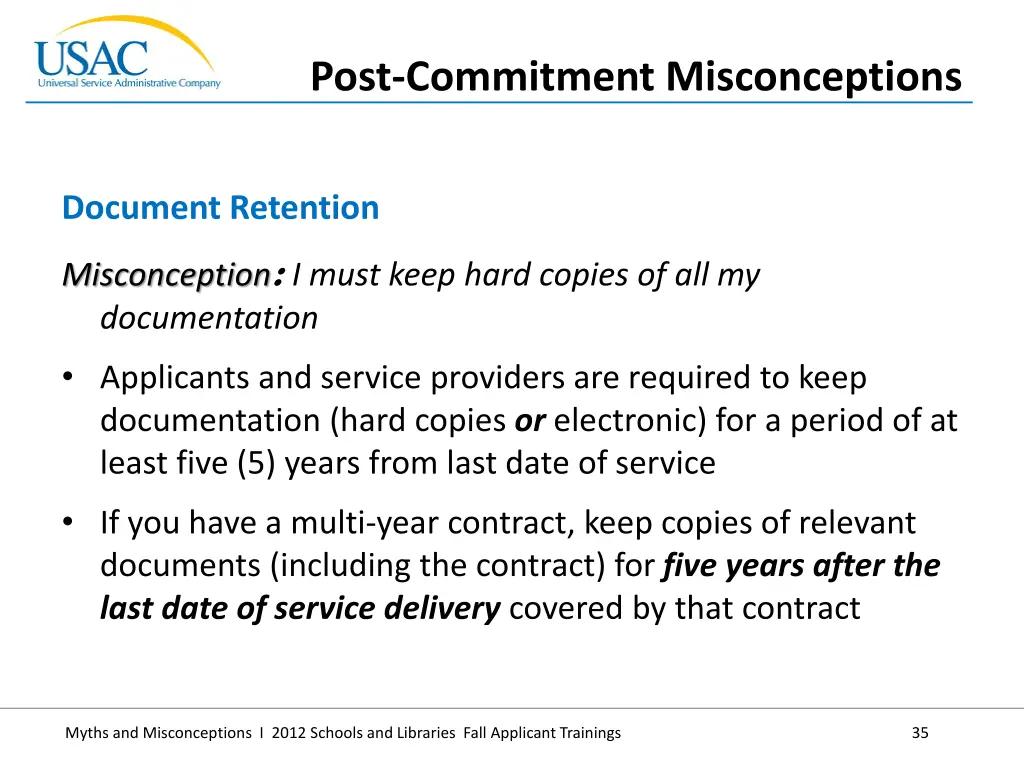 post commitment misconceptions 1