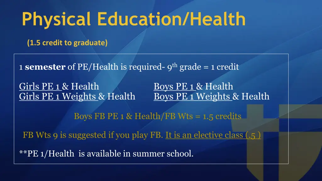 physical education health