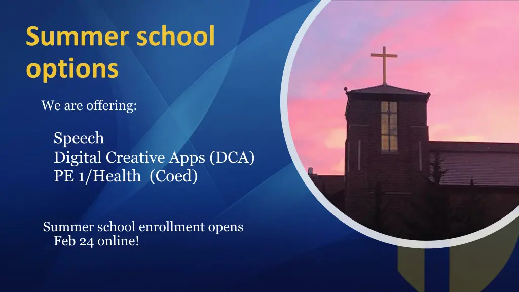summer school options