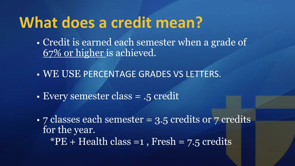 what does a credit mean