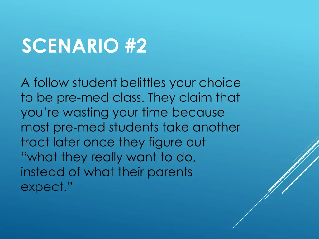 scenario 2