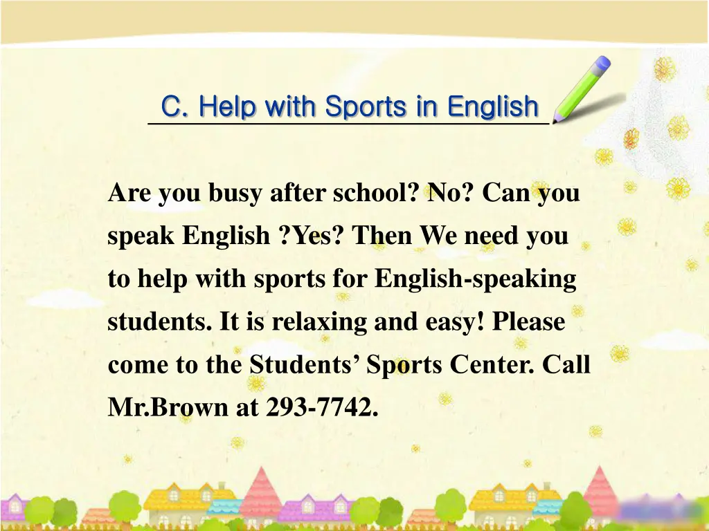 are you busy after school no can you speak