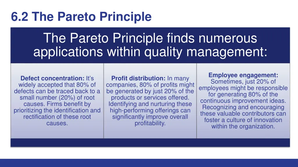 6 2 the pareto principle the pareto principle
