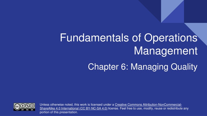 fundamentals of operations