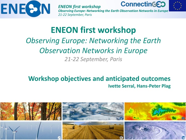 eneon first workshop observing europe networking