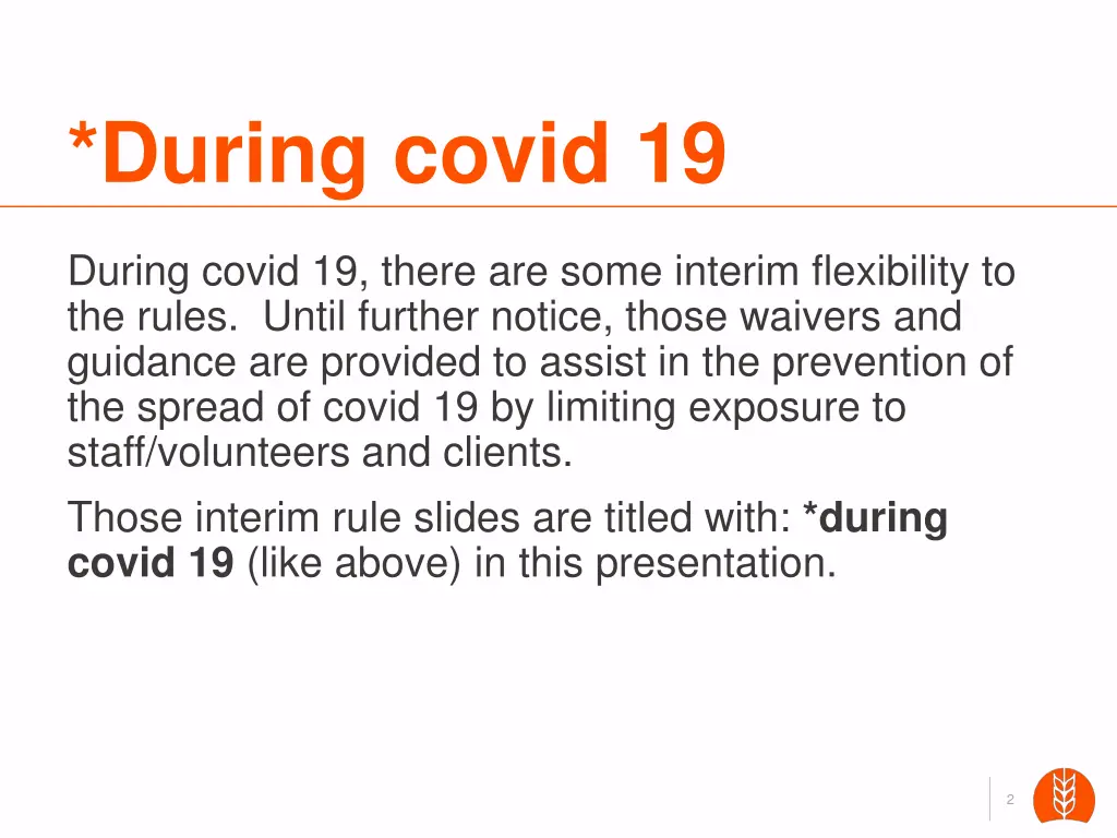 during covid 19