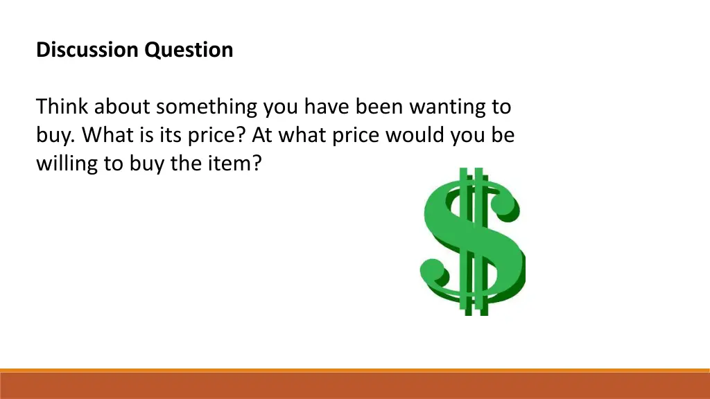 discussion question