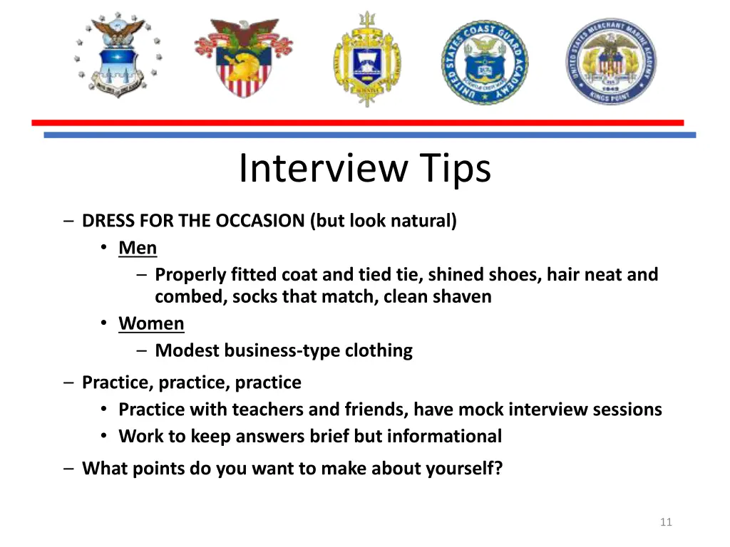 interview tips