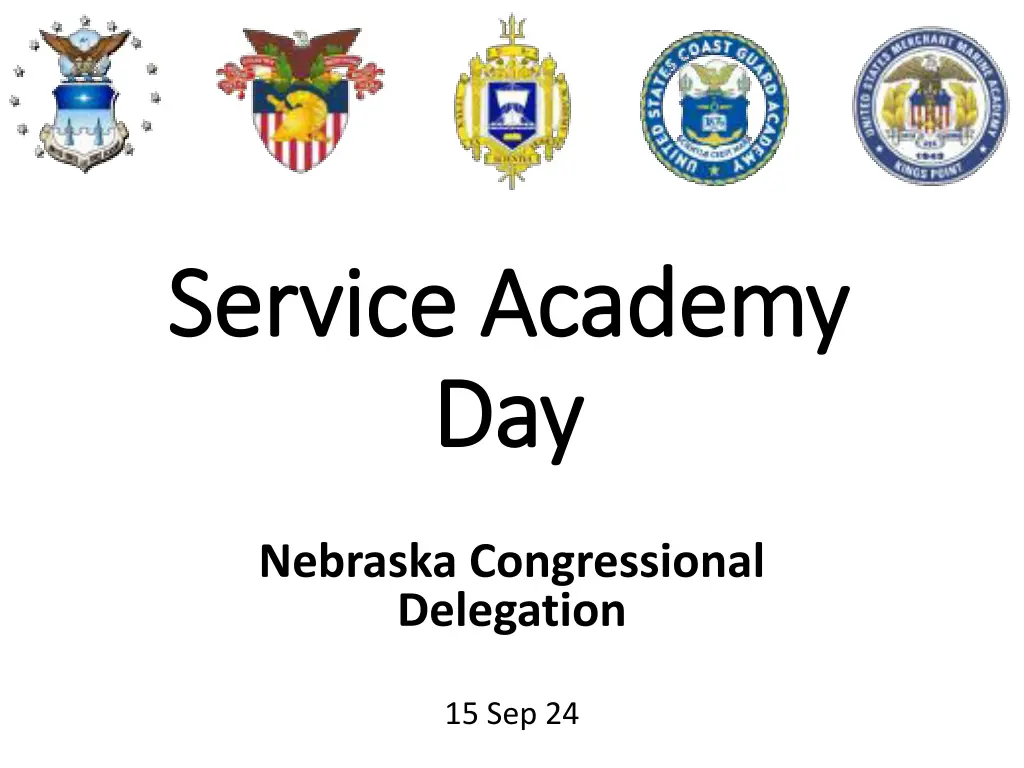 service academy service academy day day 1