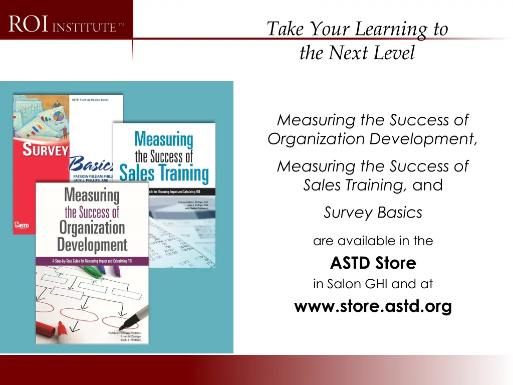 take your learning to the next level