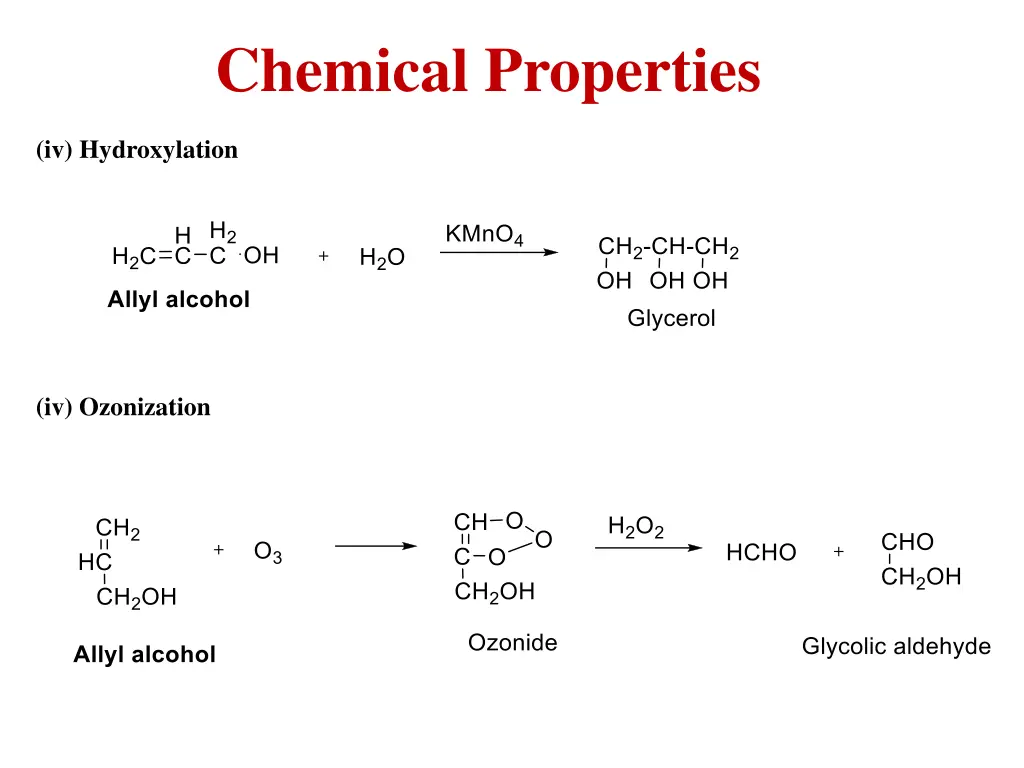 chemical properties 1