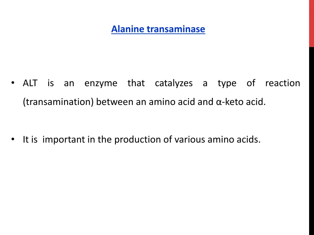 alanine transaminase