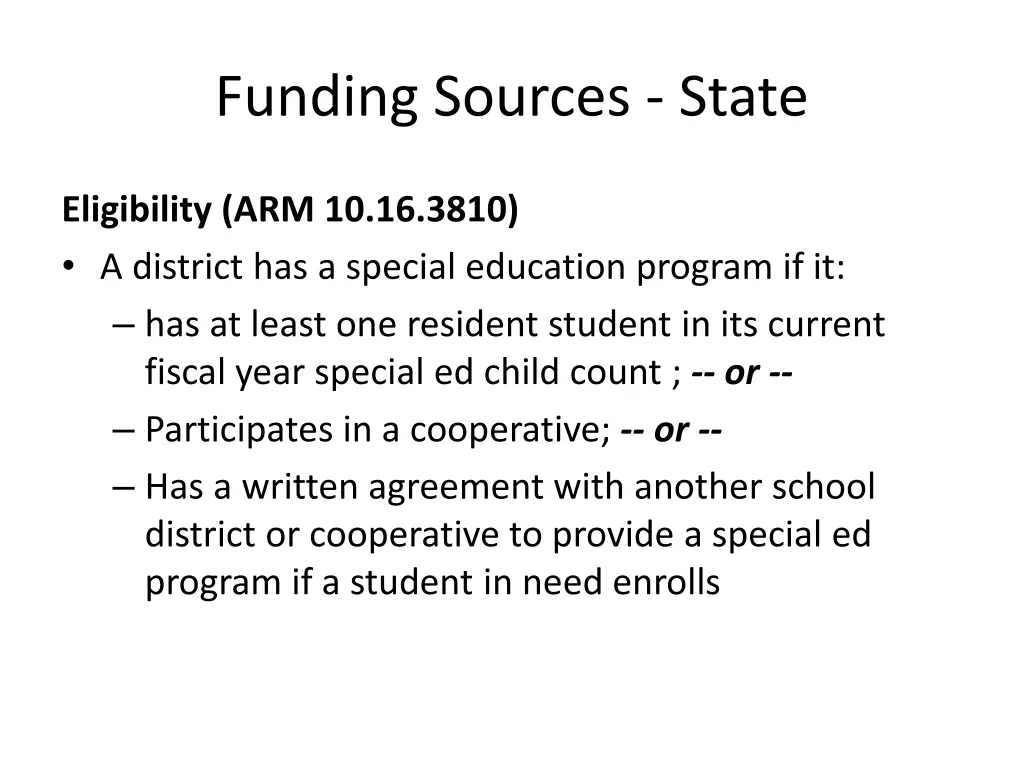 funding sources state