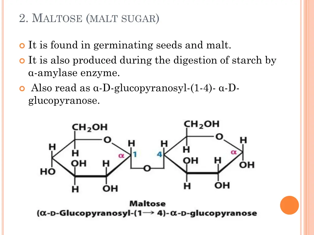 2 m altose malt sugar