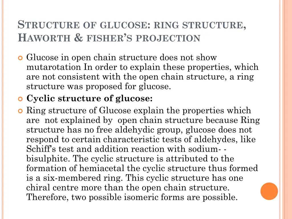 s tructure of glucose ring structure h aworth