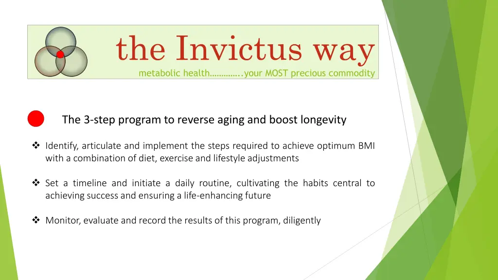 the invictus way metabolic health your most 3