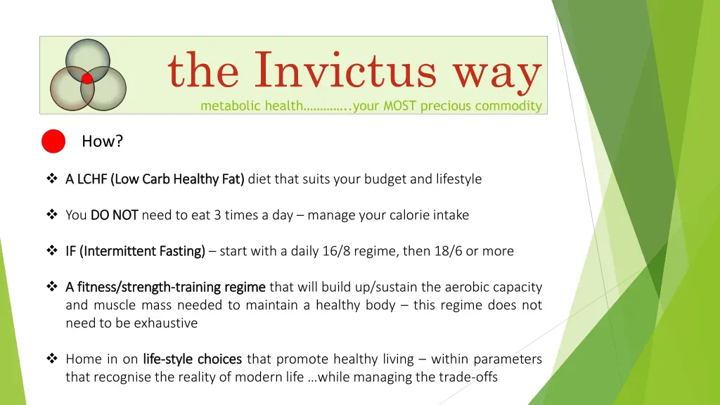 the invictus way metabolic health your most 5