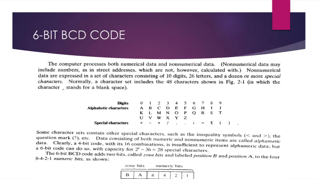 6 bit bcd code