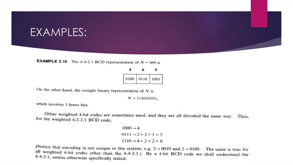 examples