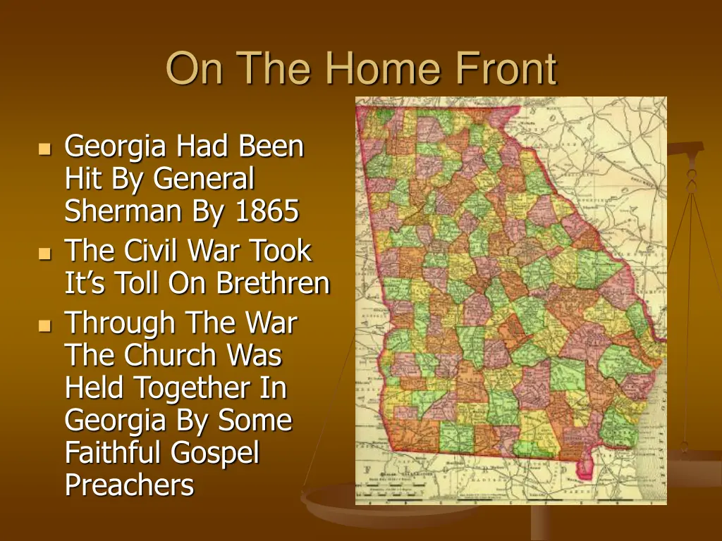 on the home front
