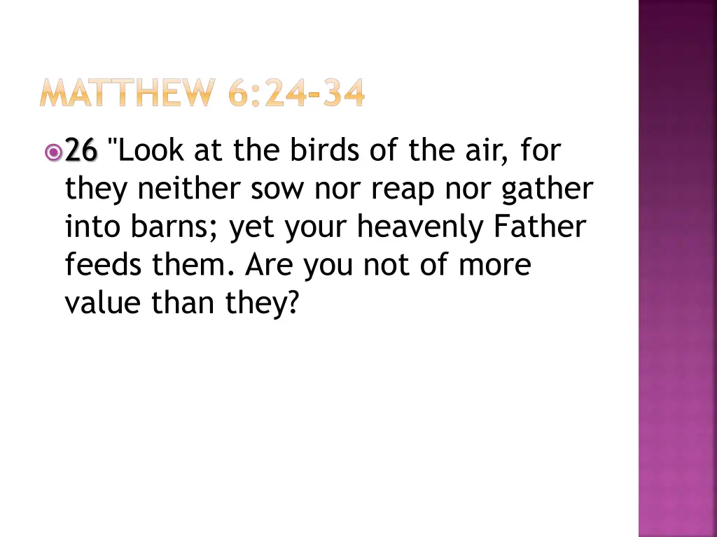 matthew 6 24 34 2