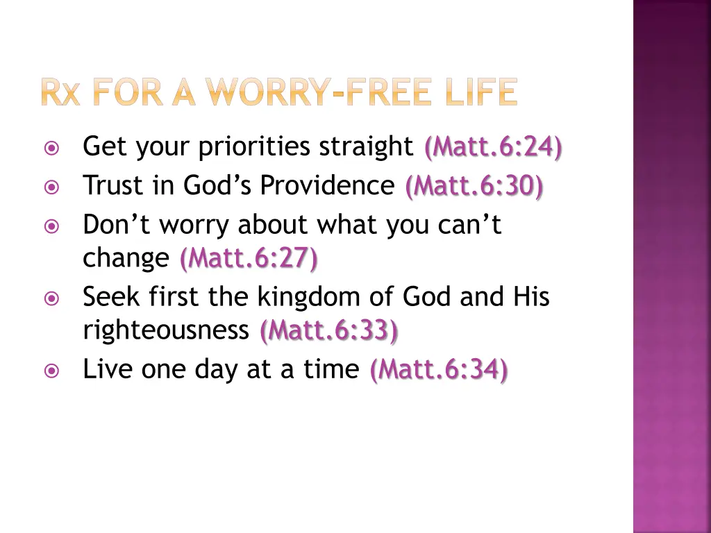 r x for a worry free life 11