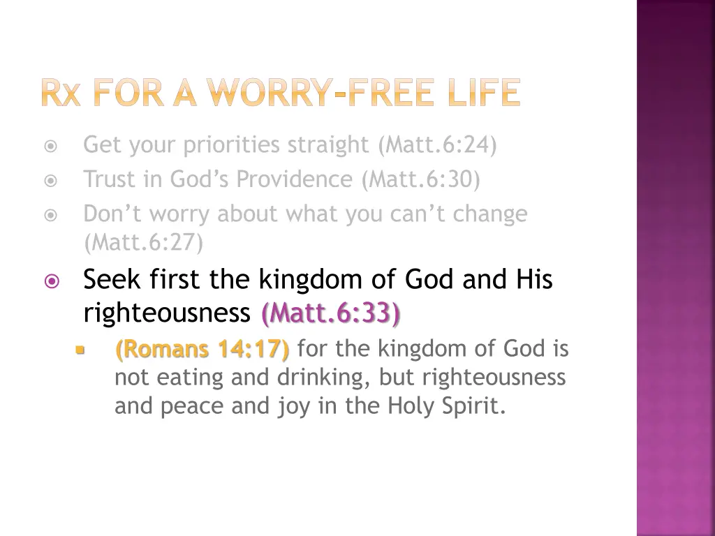 r x for a worry free life 9