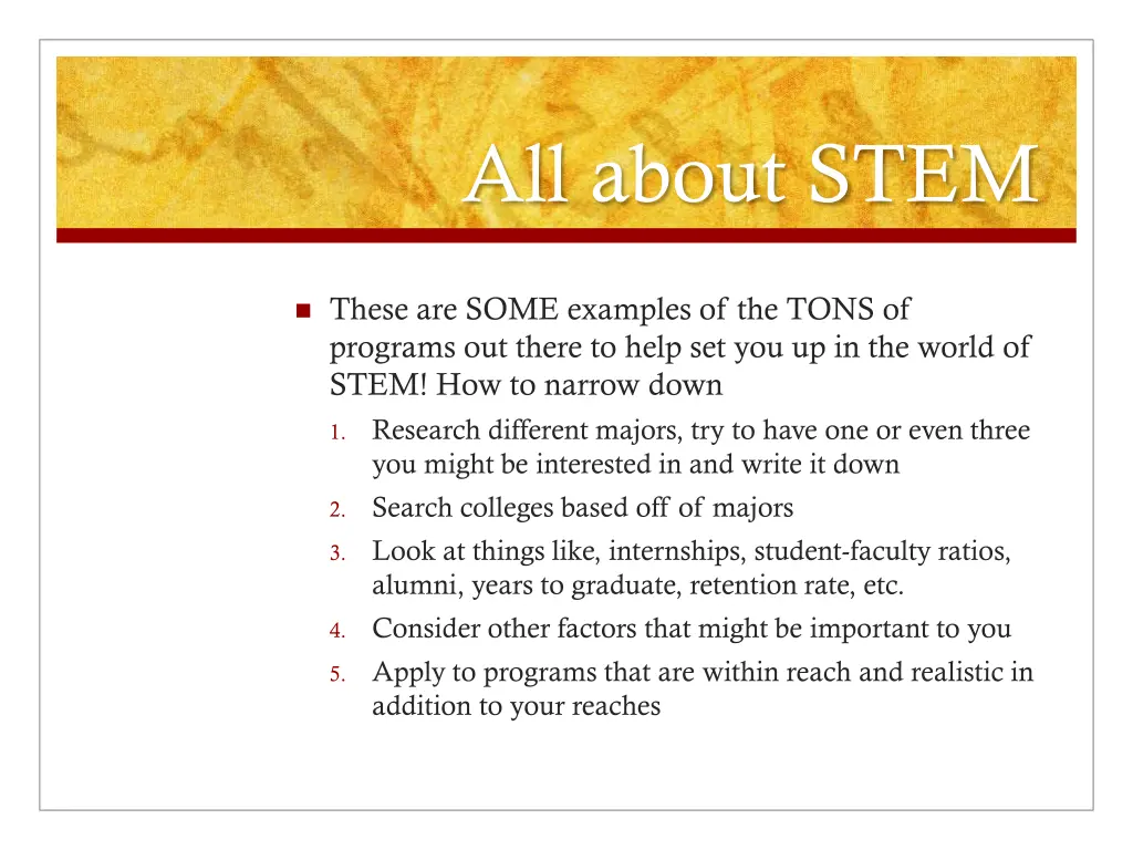 all about stem 3