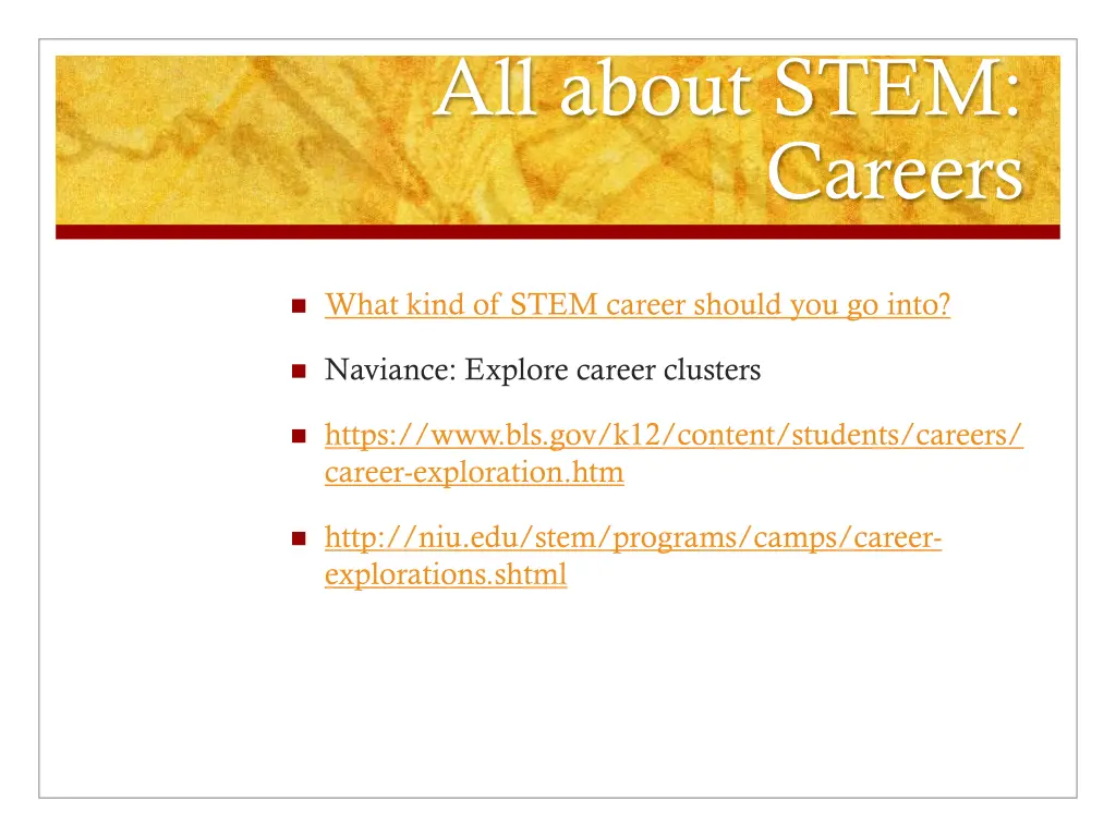 all about stem careers