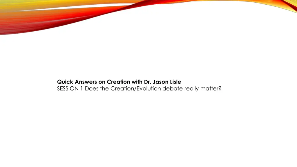 quick answers on creation with dr jason lisle