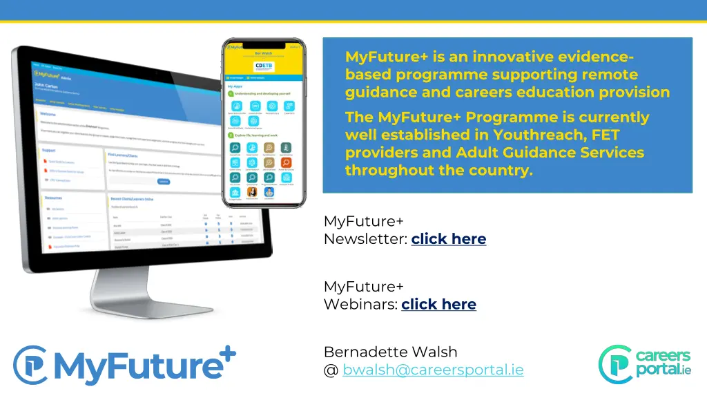 myfuture is an innovative evidence based