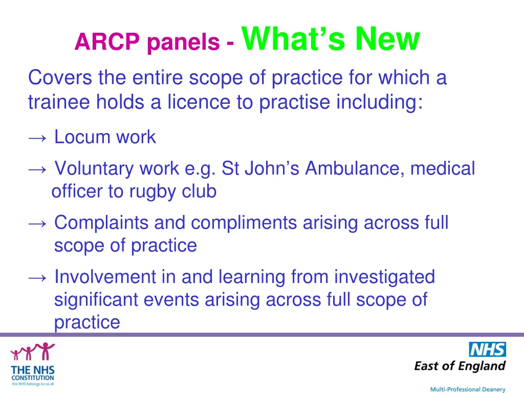 arcp panels what s new covers the entire scope