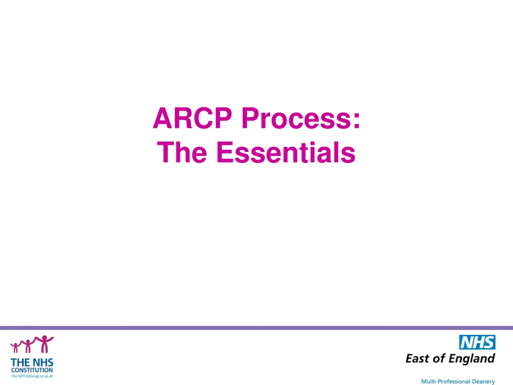 arcp process the essentials