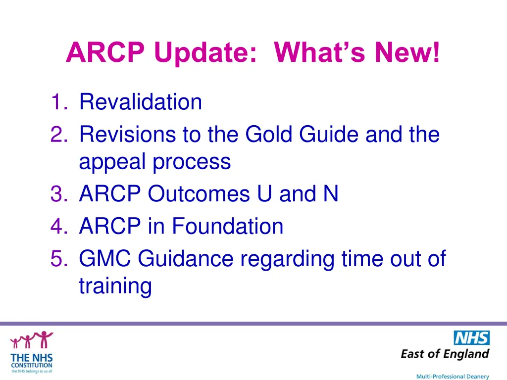 arcp update what s new