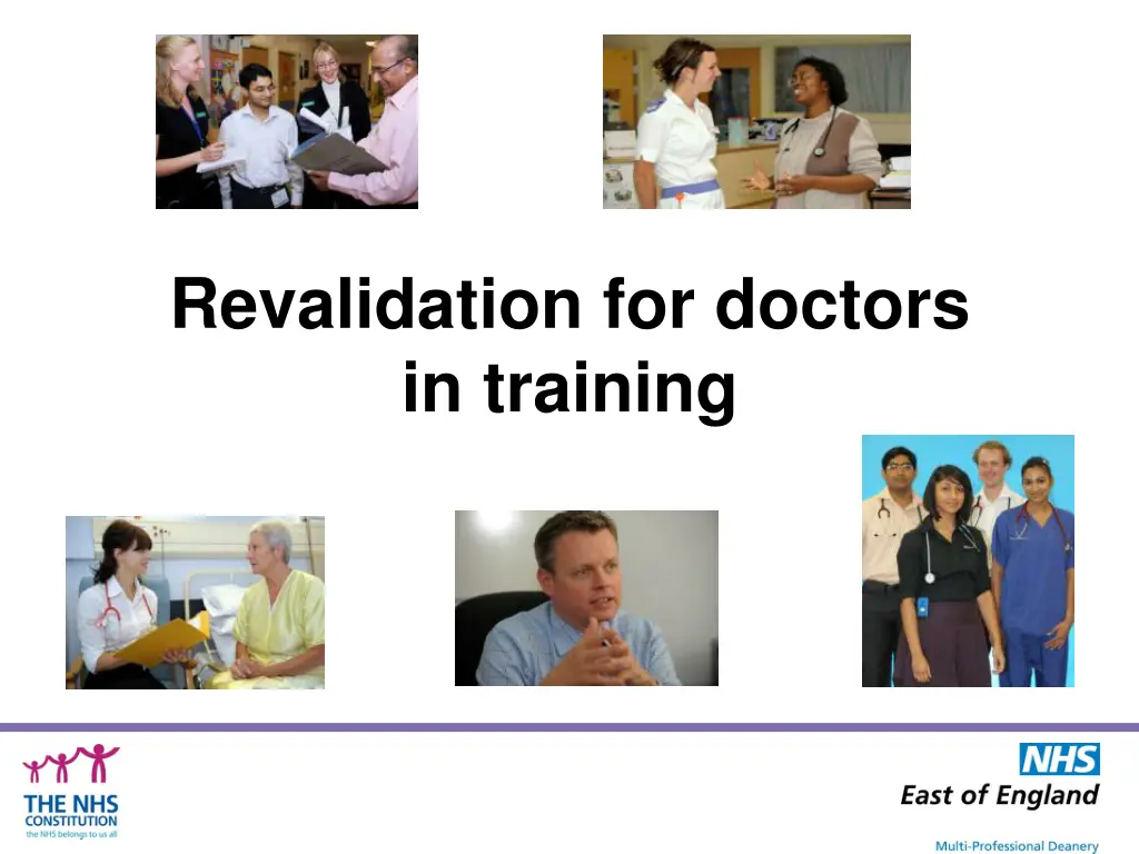 revalidation for doctors in training