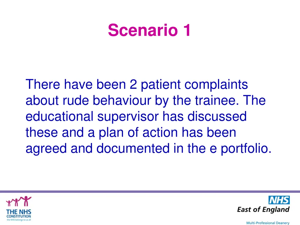 scenario 1