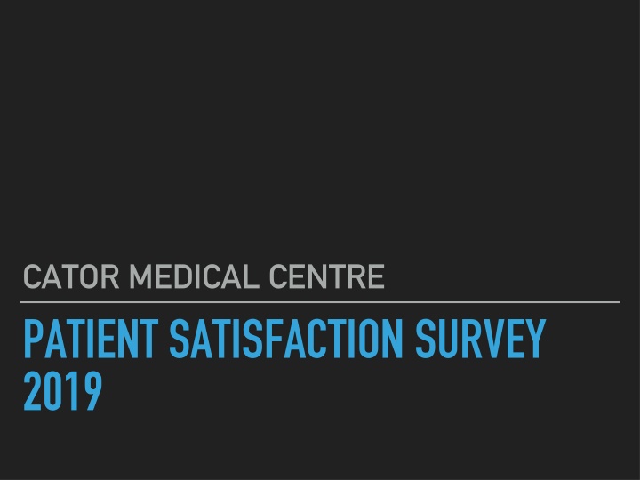 cator medical centre