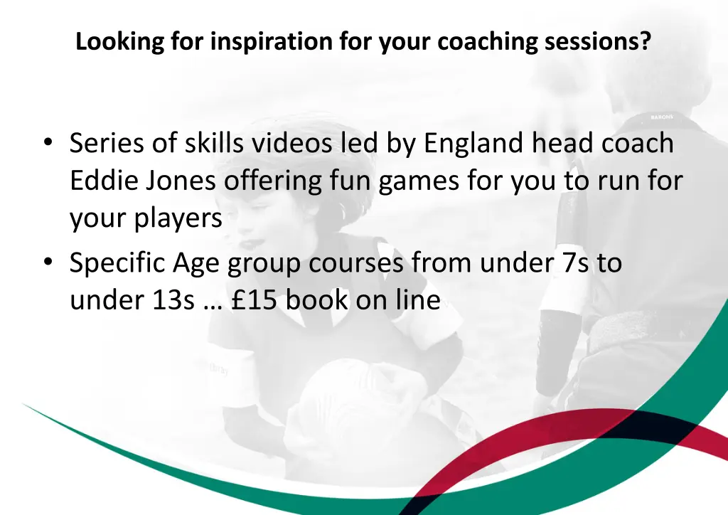 looking for inspiration for your coaching sessions
