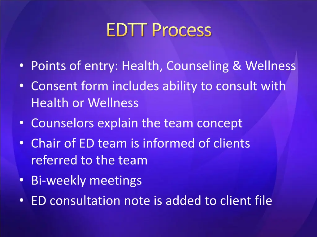 edtt process