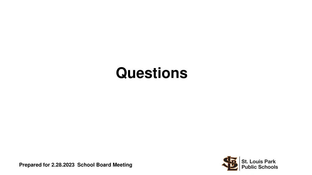 questions
