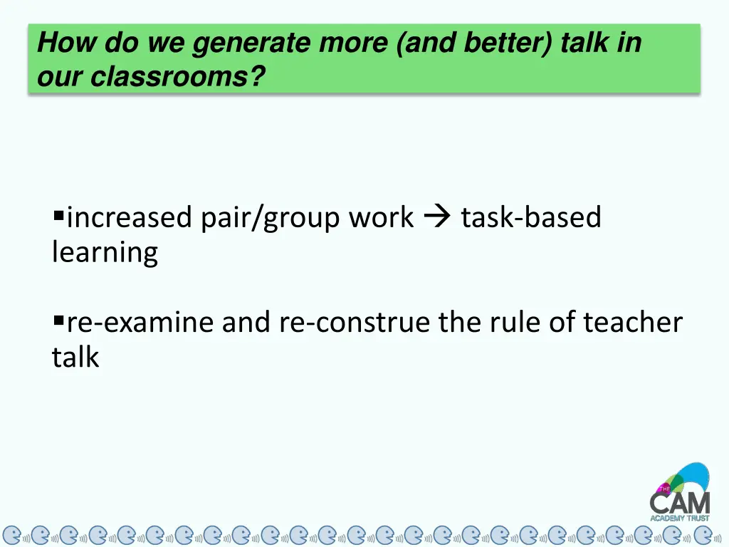 how do we generate more and better talk