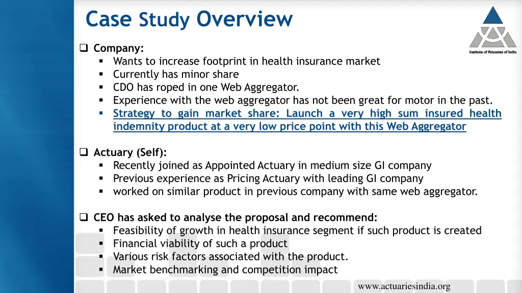 case study overview