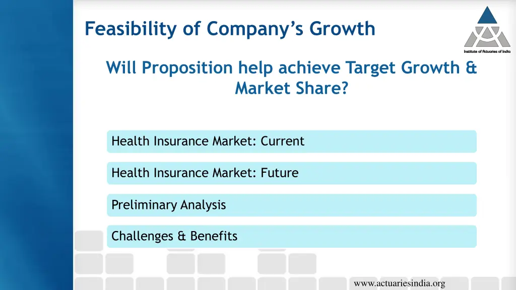 feasibility of company s growth