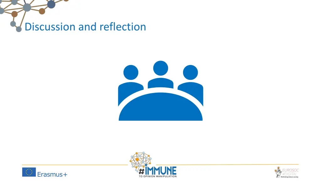 discussion and reflection