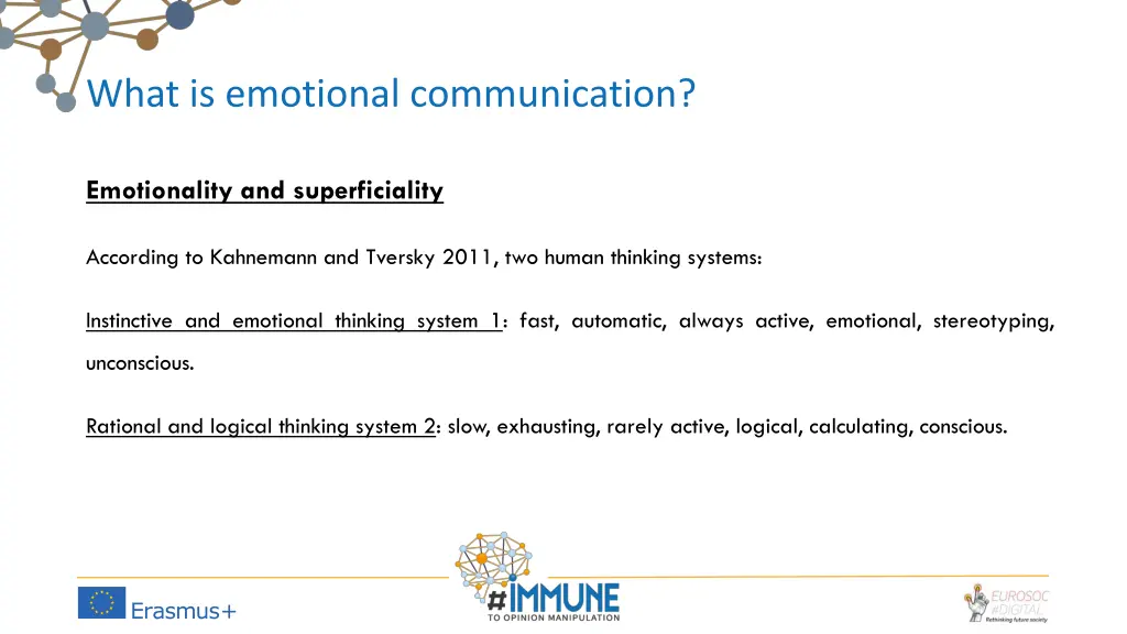 what is emotional communication